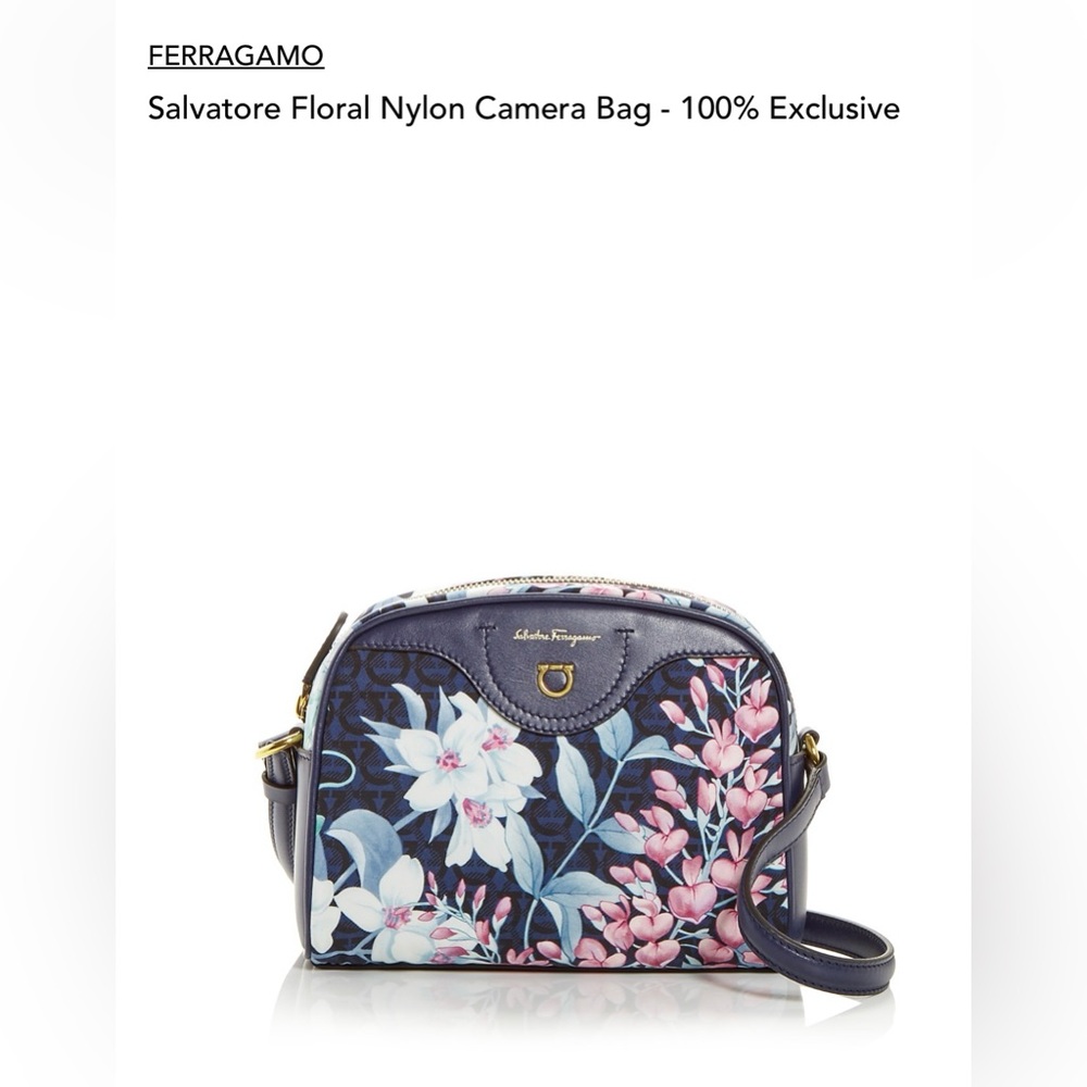 Brand new Salvatore Floral Nylon Camera Bag- Bloomingdale exclusive